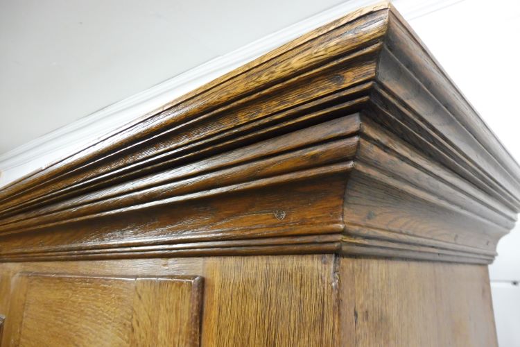 Antique oak card cabinet