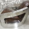 Aviator Leather Armchair - Image 7