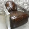Aviator Leather Armchair - Image 12