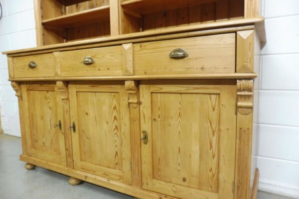 Bookcase Pine Wood - Image 7