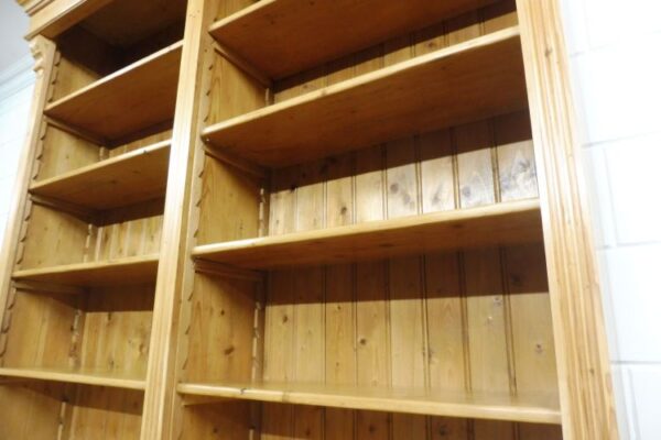Bookcase Pine Wood - Image 8