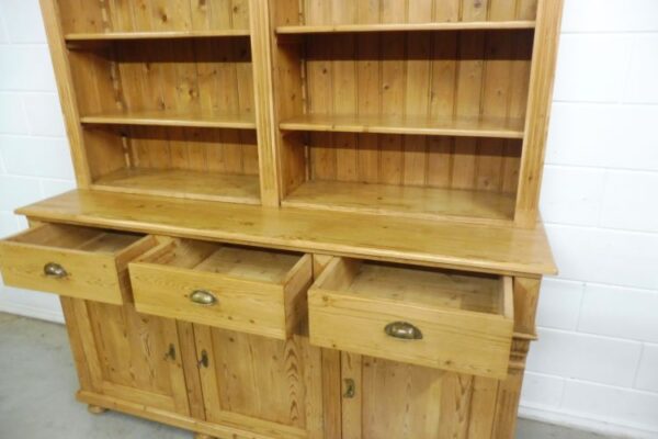 Bookcase Pine Wood - Image 9