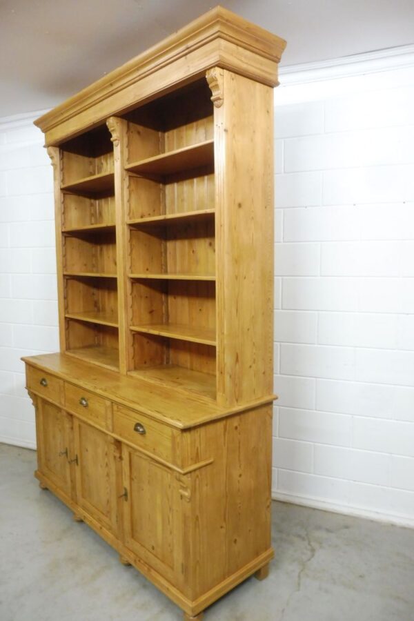Bookcase Pine Wood - Image 10