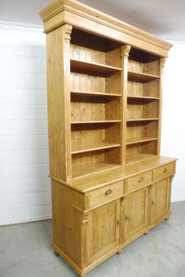 Bookcase Pine Wood - Image 12