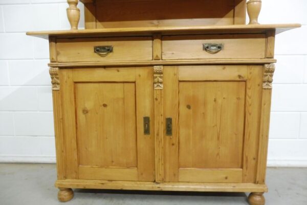 Antique Buffet Cabinet - Image 6