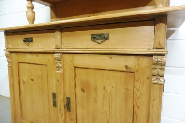 Antique Buffet Cabinet - Image 7