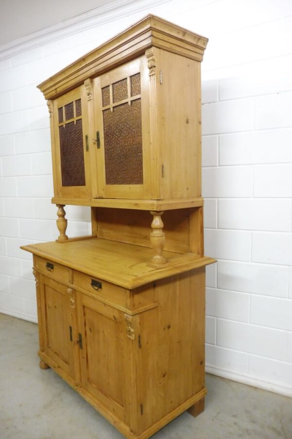Antique Buffet Cabinet - Image 9
