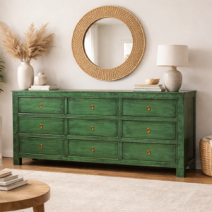 Kommode Shabby Chic Grün