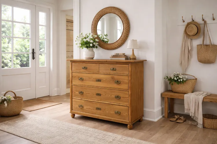 Kommode aus weichholz