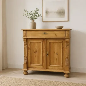 antieke commode van zachthout