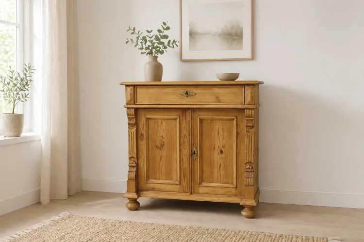 antike kommode aus weichholz