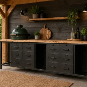 Industrieel vintage dressoir