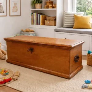 Truhe aus eiche um 1850