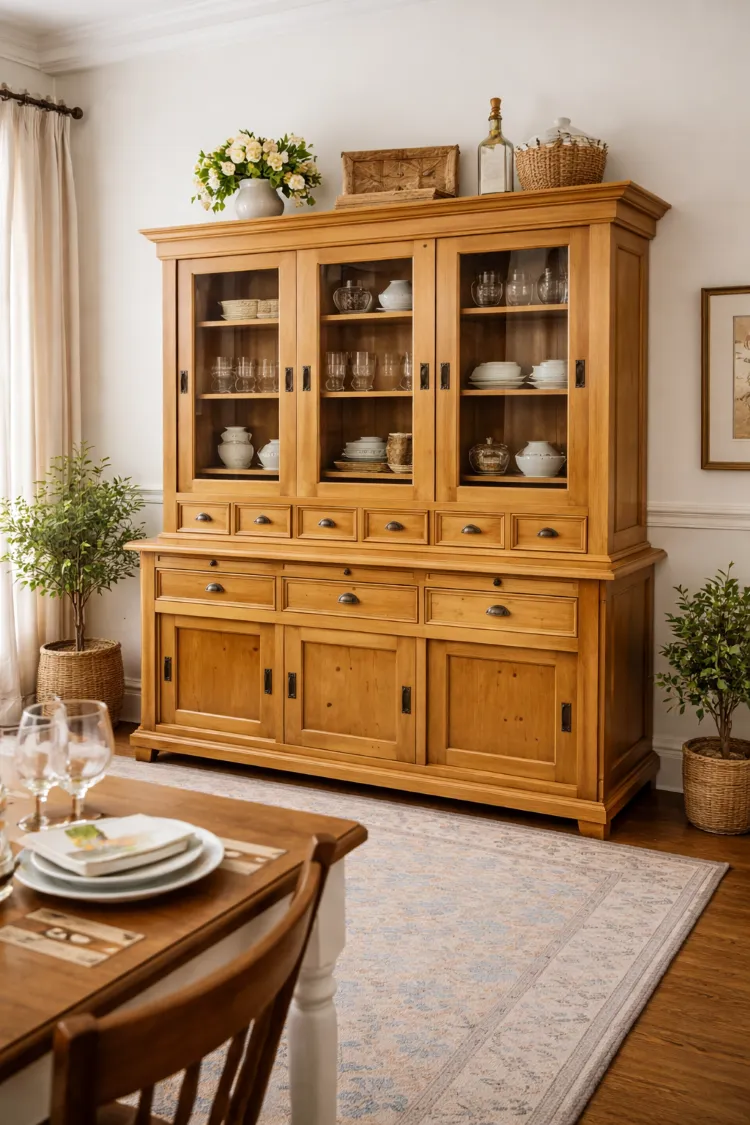 Buffetschrank aus weichholz landhaus