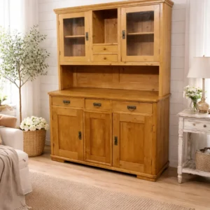 Kitchen Cabinet made of pine wood around 1900