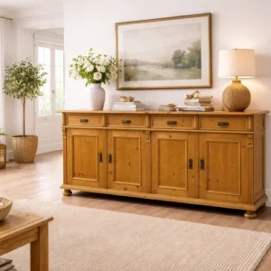 Dressoir grenen hout landelijke stijl