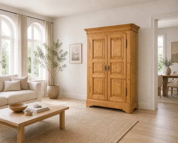 Schrank aus weichholz