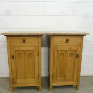 Jugendstil Bedside cabinets.