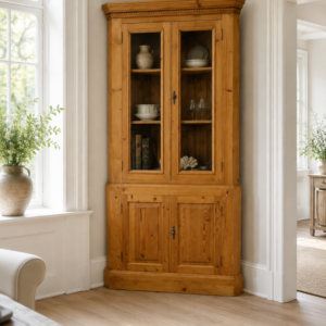 Pinewood Corner Cabinet