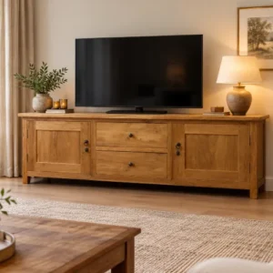 TV dresser teakwood