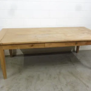 Teak table.