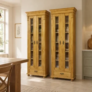 2x kast grenen hout